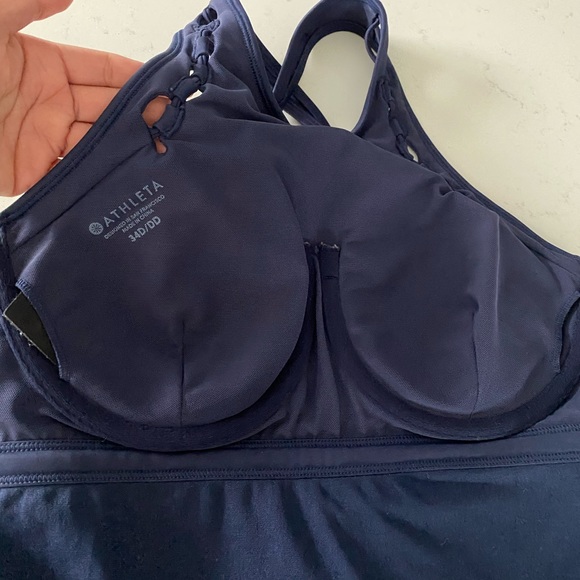 Athleta Tankini Top High Neck Bra Top - Picture 5 of 9